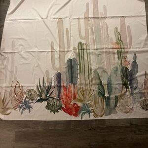 Cactus Print Tapestry